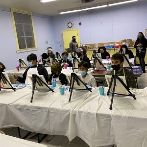 Many of our youth have discovered their hidden talents by taking part in our painting 101 program